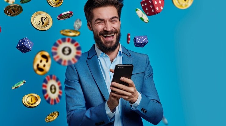Live Bandar Poker table on ina777 apk showing dealer, banker, and punter positions